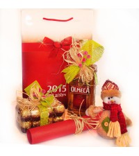 Подарочный пакетный набор с Olmeca