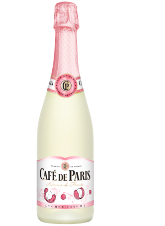 Игристое вино Cafe de Paris Litchi