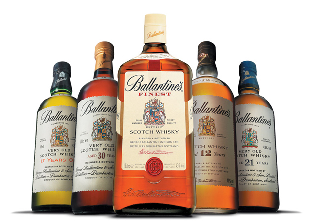 виды виски Ballantines (Баллантайс)
